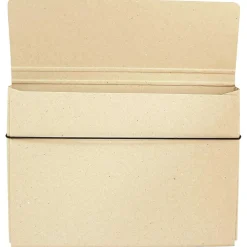 JAM Paper Portfolio Case with Elastic Closure, Natural Kraft (154528546)