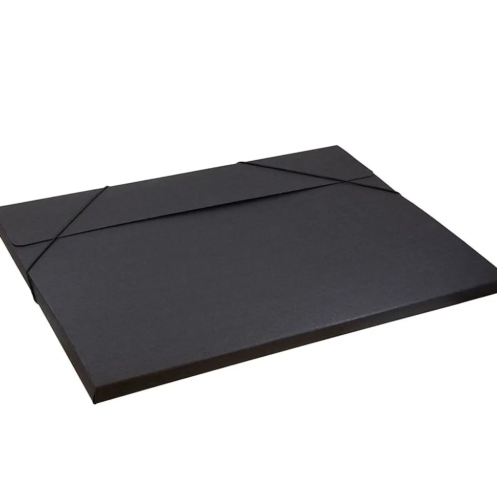 JAM Paper Portfolio Case with Elastic Closure, Black (6103 202)
