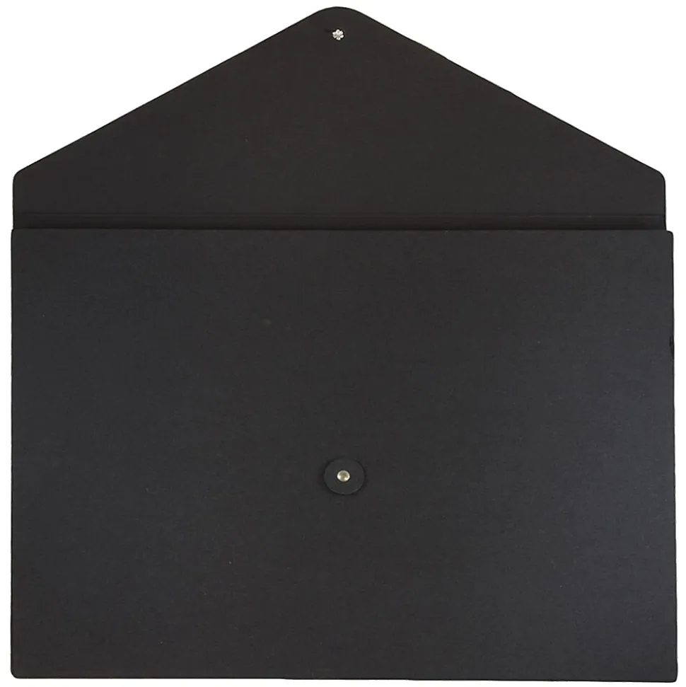 JAM Paper Portfolio Case with Drawstring Closure, Black (2008 2002)