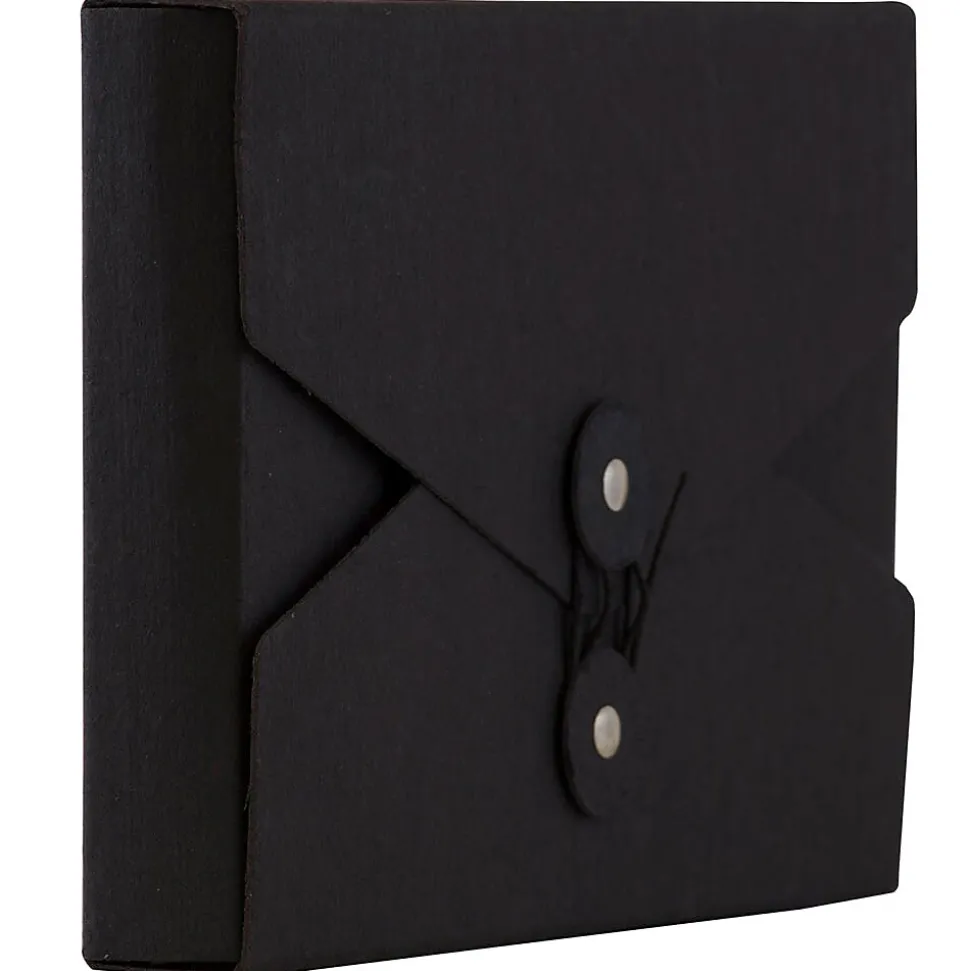 JAM Paper Portfolio Case with Drawstring Closure, Black (3036BLACK)