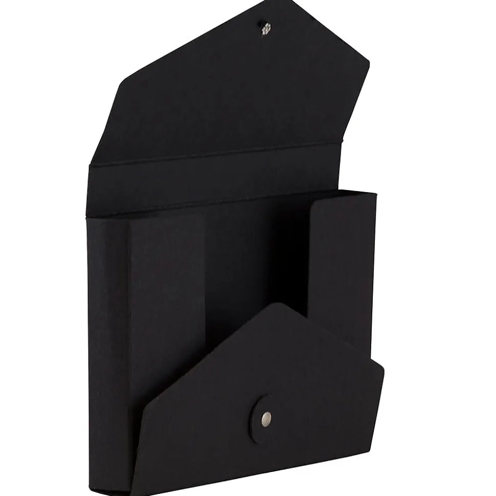 JAM Paper Portfolio Case with Drawstring Closure, Black (3036BLACK)