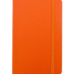 JAM Paper Professional Notebooks, 4" x 6", Wide Ruled, 70 Sheets, Orange (340528848)