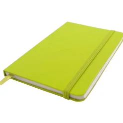 JAM Paper Professional Notebooks, 5.8" x 8.3", Wide Ruled, 70 Sheets, Green (340528859)