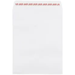 Jam Paper Self Seal Catalog Envelope, 8 3/4" x 11 3/4", White, 50/Pack (356838568I)