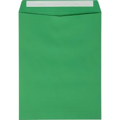 JAM Paper Self Seal Catalog Envelope, 9" x 12", Holiday Green, 500/Pack (FE-7280-12-500)