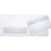 JAM Paper Self Seal Security Tinted #10 Business Envelopes, 4 1/8" x 9 1/2", White, 500/Pack (61597-500)