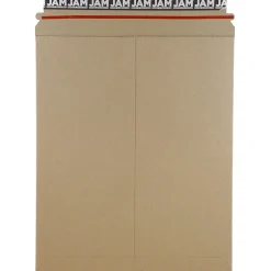 JAM Paper® Stay-Flat Photo Mailer Envelopes, 11 x 13.5, Brown Kraft, Self-Adhesive Closure, Sold Individually (8866644)