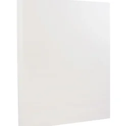 JAM Paper Strathmore 130 lb. Cardstock Paper, 8.5" x 11", Bright White, 125 Sheets/Ream (1196723B)