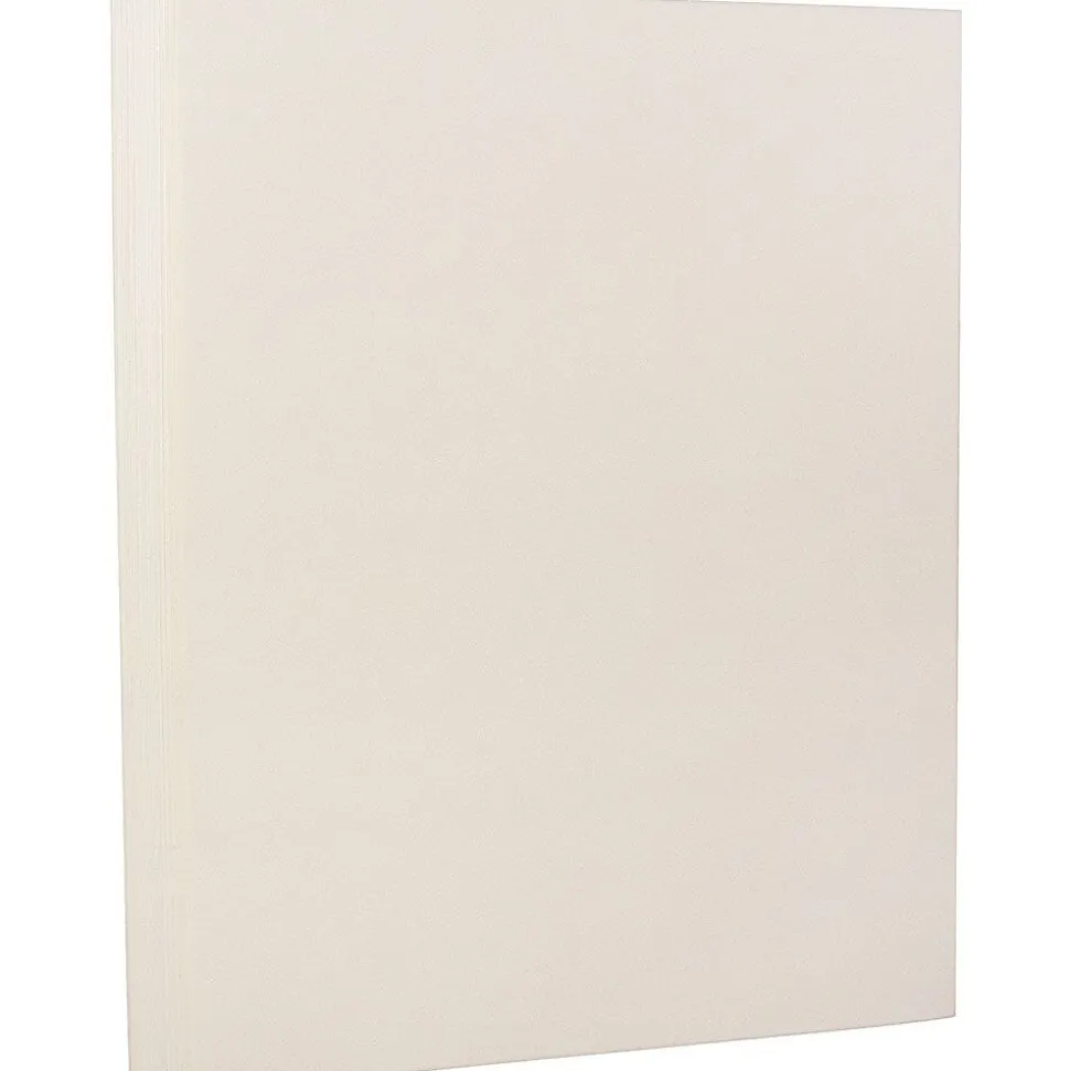 JAM Paper® Strathmore 24lb Paper, 8.5 x 11, Natural White Wove, 500 Sheets/Ream (300033B)