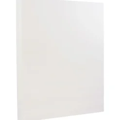 JAM Paper® Strathmore 28lb Paper, 8.5 x 11, Bright White Wove, 100 Sheets/Pack (300230)