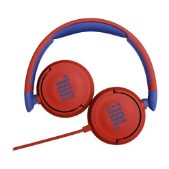 JBL JR310 On-Ear Headphones, Red (JBLJR310REDAM)