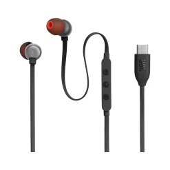 JBL TUNE 310C Ambient Sound Earbuds, Black (JBLT310CBLKAM)