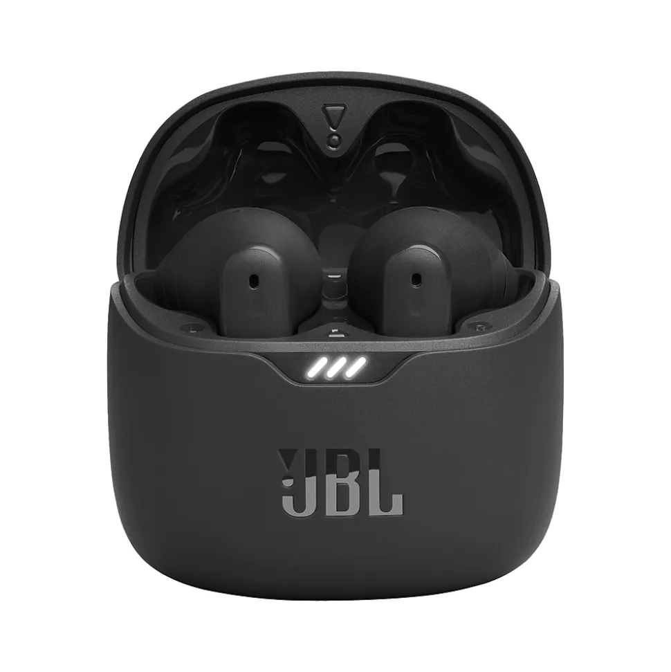 JBL TUNE Flex Wireless Active Noise Canceling Earbuds, Bluetooth, Black (JBLTFLEXBLKAM)