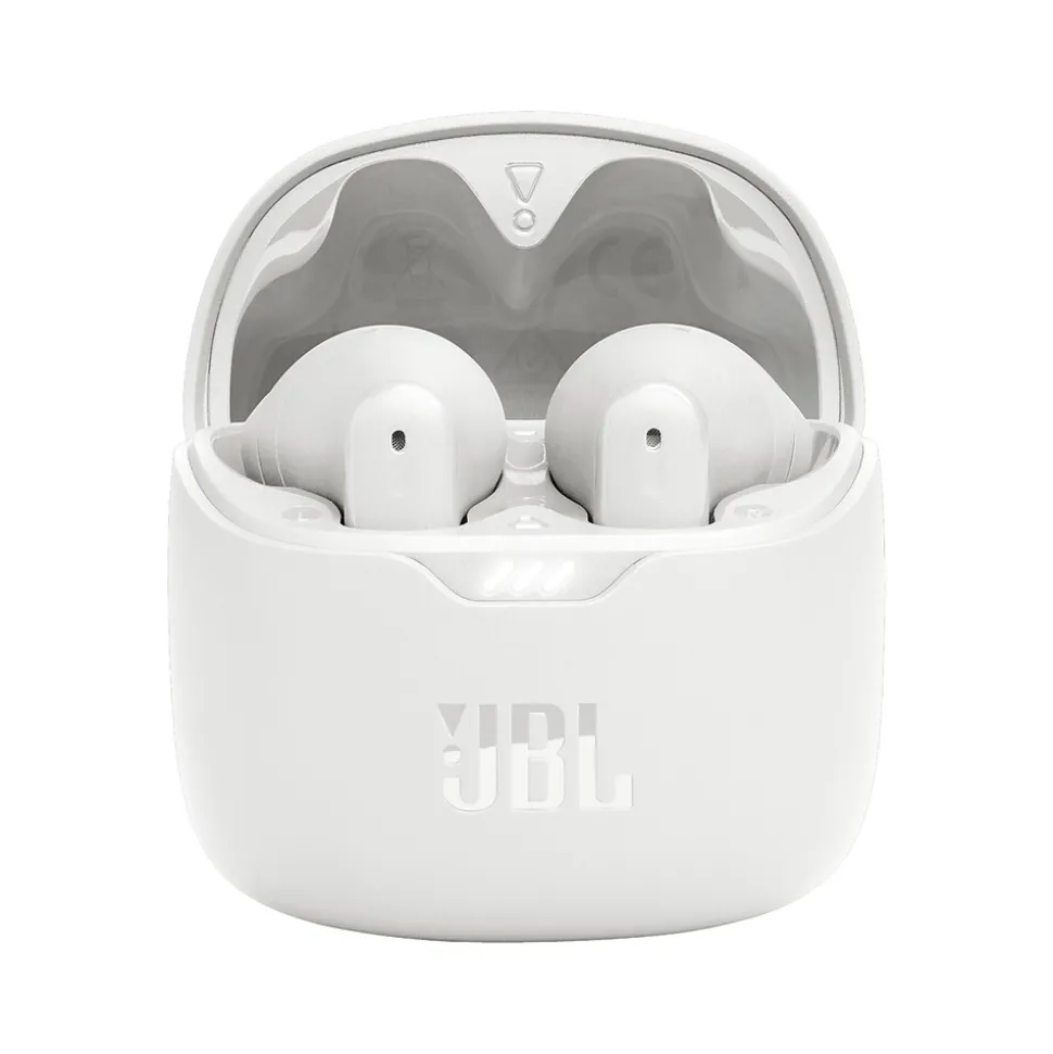 JBL TUNE Flex Wireless Active Noise Canceling Earbuds, Bluetooth, White (JBLTFLEXWHTAM)