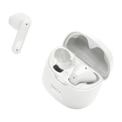 JBL TUNE Flex Wireless Active Noise Canceling Earbuds, Bluetooth, White (JBLTFLEXWHTAM)