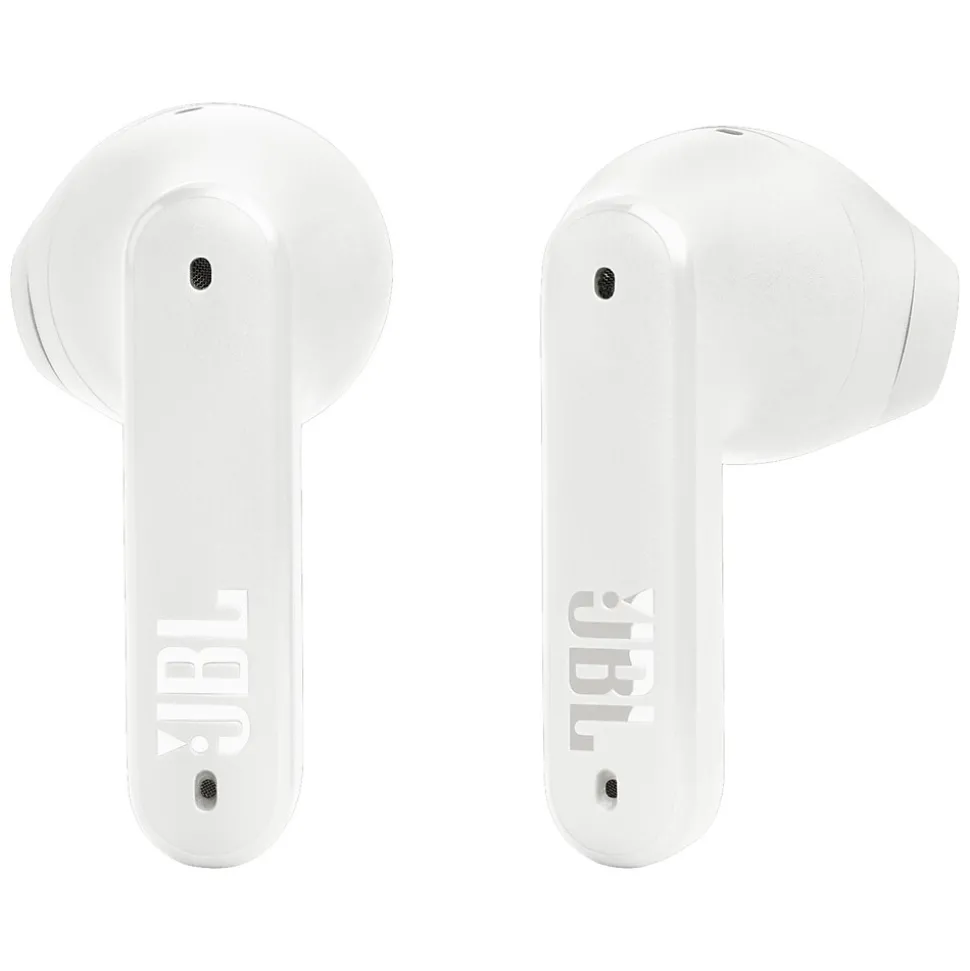 JBL TUNE Flex Wireless Active Noise Canceling Earbuds, Bluetooth, White (JBLTFLEXWHTAM)