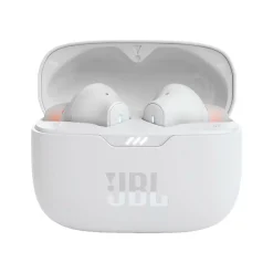 JBL TUNE 230NC TWS Wireless Active Noise Canceling Earbuds Headphones, Bluetooth, White (JBLT230NCTWSWAM)