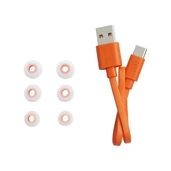 JBL TUNE 230NC TWS Wireless Active Noise Canceling Earbuds Headphones, Bluetooth, White (JBLT230NCTWSWAM)