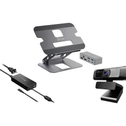 j5create 8.9" x 2.08" Aluminum Multi-Angle Dual-HDMI Docking Stand, Space Gray (JTS427)