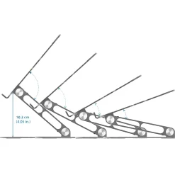 j5create Aluminum Multi-Angle Laptop Stand for Up to 16