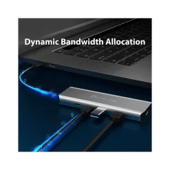 j5create 5-Port USB Type-C Hub, Space Gray (JCD401)