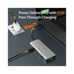 j5create 5-Port USB Type-C Hub, Space Gray (JCD401)