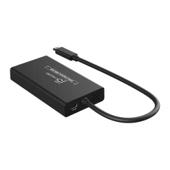 j5create 6-Port USB-C Hub, Black (JVA01)