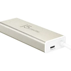 j5create 3-Port USB-C Hub, Silver (JCH347)