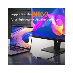 j5create 6-Port USB-C Hub, Space Gray (JCD403)