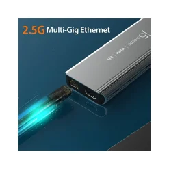 j5create 6-Port USB-C Hub, Space Gray (JCD403)