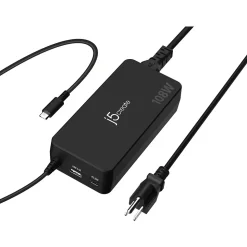 J5create 108W PD USB-C Super Charger, Black JUP34108