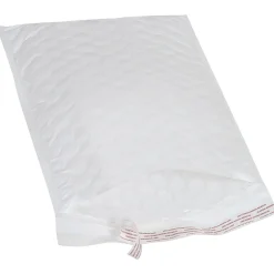 Jiffy Tuffgard Extreme® Bubble Lined Poly Mailers, 10 1/2" x 16", White, 50/Case (B923)