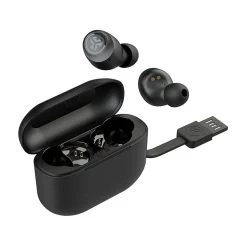 JLab GO Air POP Wireless Earbuds Headphones, Bluetooth, Black (EBGAIRPOPRBLK124)