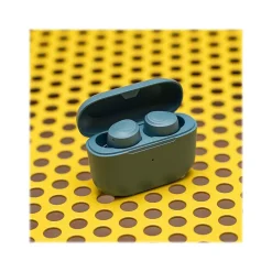 JLab GO Air POP Wireless Earbuds Headphones, Bluetooth, Slate (EBGAIRPOPRSLT124)