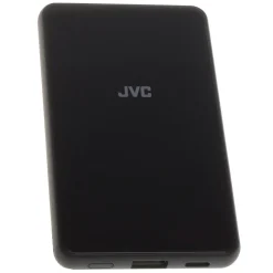 JVC Qi Wireless Charger and Power Bank, 5-Watt, Black, (BHQPB50)
