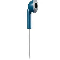 JVC Retro In-Ear Earbuds with Microphone, Blue (HAF19MAH)