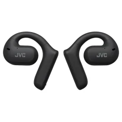 JVC True Wireless Active Noise-Canceling Nearphones with Charging Case, Bluetooth, Black (HANP35TB)