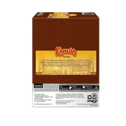 Kahlua Original Coffee, Keurig K-Cup Pod, Light Roast, 96/Carton (PB4141CT)