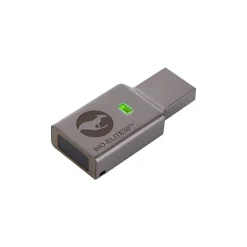 Kanguru Defender Bio-Elite30 16GB USB 3.2 Flash Drive, Gray (KDBE30-16G)