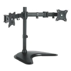 Kantek Dual Monitor Articulating Desktop Stand, Black (KTKMA225)