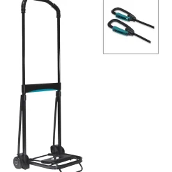 Kantek Luggage Carts Steel, Aluminum, Black