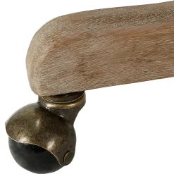 Karat Home Armless Fabric Swivel Task Chair, Blue (HOFMSY0096-BLUE)