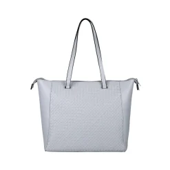 Karla Hanson Tanya Gray Vegan Leather Tote Bag, Medium (21804GREY)