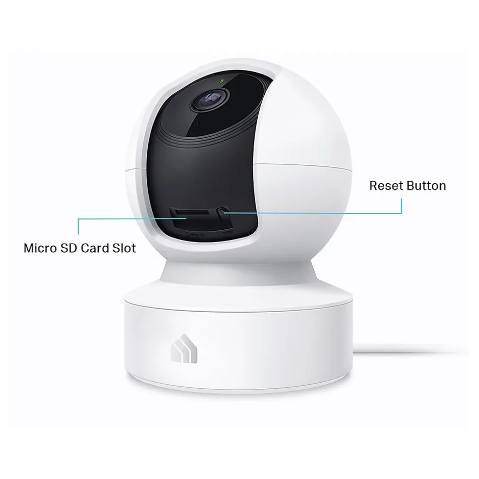 Kasa Smart Spot Pan Tilt Security Camera, White (KC411S)