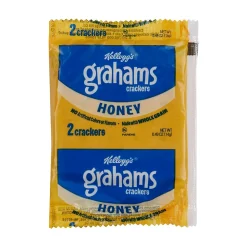 Kellogg's Honey Graham Crackers, .49 oz., 200/Carton (802690)