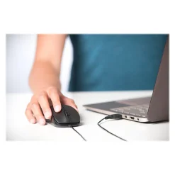 Kensington Mouse for Life K74531WW USB Wired Optical Three-Button Mouse, Black