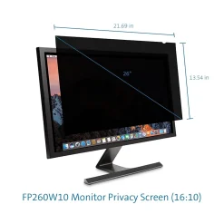 Kensington Anti-Glare Reversible Privacy Screen for 26" Widescreen Monitor, 16:10 (K52113WW)