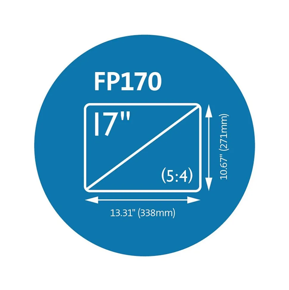 Kensington Anti-Glare Reversible Privacy Screen for 17" Monitor, 5:4 (K52105WW)