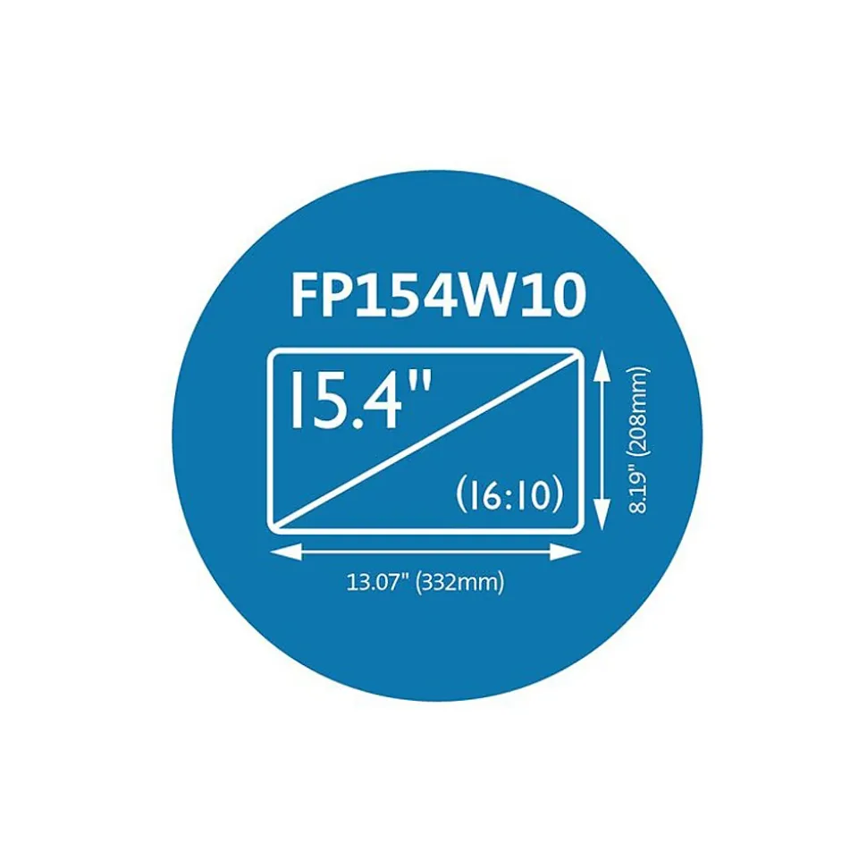 Kensington Anti-Glare Reversible Privacy Screen for 15.4" Widescreen Laptop, 16:10 (K52104WW)