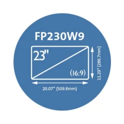 Kensington Anti-Glare Reversible Privacy Screen for 23